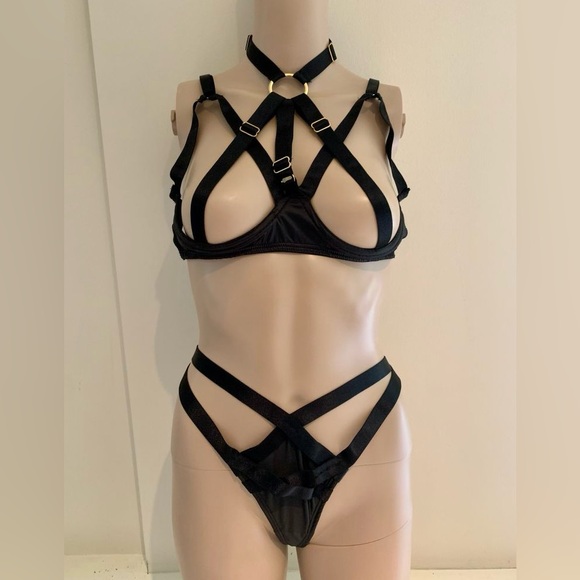 Colette & Sebastian Other - Colette & Sebastian Bondage Bra and Panty Set (sample)